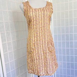 SOLD • 90s Cynthia Rowley Silk Pocket Prep Dress Vintage